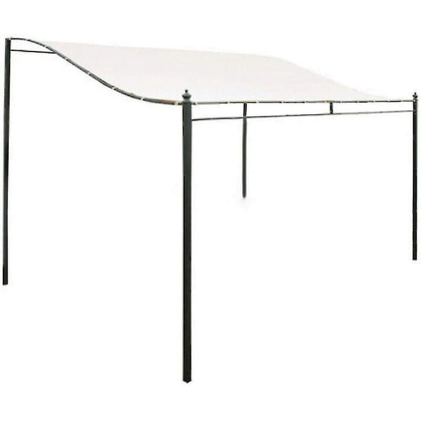 Toldo de repuesto para cenador, toldo impermeable 300d, toldo para tienda de campaña, techo alto, cubierta de tela para exteriores, impermeable/resistente a desgarros, 3 mx2,6