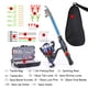 thumbnail image 3 of Kit Combinado de Caña de Pescar y Carrete Telescópico, Juego de Aparejos de Pesca Portátiles Ligeros Con Accesorios, Para Principiando y Profesionales, 3 of 7