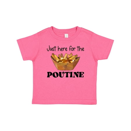 

Inktastic Just Here for the Poutine Gift Baby Boy or Baby Girl T-Shirt