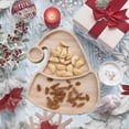 thumbnail image 6 of ACDANC 2026 New Christmas Tray Gift Ideas Decorative Xmas Platters Serving Dish Wooden Snack Charcuterie Board for Christmas Veggie Trays Food Cheese Boards Festive Plate Holiday Fruit Cookie Tray, 6 of 7