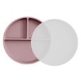 thumbnail image 1 of Baby Complementary Food Dinner Plate, Children's Cutlery Silicone All-in-one Suction Cup, Divided Tray Eating Tools, Food Grade Silicone, Complementary Food Bowl, Complementary Food Plate, 1 of 5