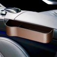 thumbnail image 4 of ziyahi Car Seat Gap Filler Organizer High Performance with Cup Holder Brown Left, 4 of 9