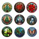 thumbnail image 2 of Pegatinas de vidrio de ventana de PVC estáticas, película decorativa sin pegamento, teñidas de Navidad, coloridas, Papá Noel, alce, muñeco de nieve, decoración del hogar de fiesta, 2 of 4
