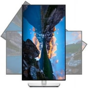 Dell U2422H UltraSharp 23.8 Widescreen LCD Monitor - Black, Silver