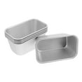 thumbnail image 3 of GOOHOCHY 6Pcs Chiffon Cake Baking Mold Silver Rectangular Non-Stick for Home Use, 3 of 8