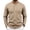 #03 Khaki, variant on Men's Casual Long Sleeve Henley T-Shirts Waffle Knit Button Pullover Sweater Tops Fall Trendy Soft Tees Daily Outdoor,XXL,Wine