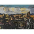 thumbnail image 2 of Max Beckmann 18x14 Gold Ornate Wood Frame and Double Matted Museum Art Print Titled - Large Quarry in Upper Bavaria (Large Quarry in Upper Bavaria) (1934), 2 of 4