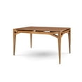 thumbnail image 2 of Herval 55" x 35" Rectangular Solid Wood Modern Dining Table in Oak, 2 of 13