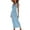 Light Blue, variant on Women'S Long Crochet Beach Cover-Up Swimsuit Mesh Swimsuit Beach Long Sleeveless Dress Summer
