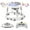 Grey, variant on Baby Walker with Music and Lights ,Foldable Baby Activity Center with Wheels for Infant Boys Girls 6-18 Months,Grey