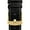 Mat Black / Stitch / Gold Hardware, variant on Bandini Mens Band for Apple Watch Leather Band 44mm 45mm 42mm 41mm 40mm 38mm 49mm & Ultra for Men, Alligator Style for iWatch Series 3 9 8 7 6 5 4 3 2 1 SE - Mat Black / Silver