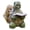 C, variant on Dserhfy Resin Animal Garden Statue Cartoon Bunny Turtle Hedgehog Figurine for Fairy Garden Yard Lawn Indoor Outdoor Decor