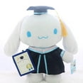 thumbnail image 2 of Muñeco de peluche de Anime Sanrio para niños  muñeco de peluche suave Kawaii de 35cm  Cinnamoroll  My Melody Kuromi  Hello Kitty  regalo para graduación, 2 of 7