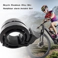 thumbnail image 3 of Timbre de bicicleta, timbre Invisible de aluminio, timbre de sonido nítido, Compatible con manillares de bicicleta de 22,2mm, 3 of 6