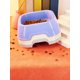 thumbnail image 5 of 1pc Pink Candy-Colored Square Straw Fiber Pet Bowl, Convenient & Easy To Clean Food&Wate Bowl For Cats And Dogs, 5 of 5