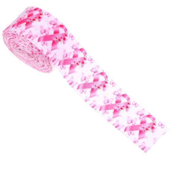 FUEENIRVA 1Pcs Pink Hair Band for Weddings and Home Decor Multi Use Ribbon for Craft