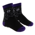 thumbnail image 1 of 1 par de calcetines creativos estampado de pabras divertidas para hombre, diseñador Púrpura Zulema Calcetines del novio de la boda, 1 of 8