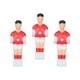 thumbnail image 2 of 3 figuras de jugadores de fútbol de mesa para juego de mesa de fútbol Rojo, 2 of 8