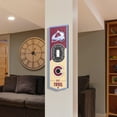 thumbnail image 2 of YouTheFan NHL Colorado Avalanche 3D STADIUM BANNER 6X19, 2 of 6