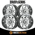 thumbnail image 3 of DropStars 655C Chrome Wheel Rim, 24" x 14" 8 x 6.5" -76mm, 655C-2448176, 3 of 5