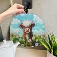 thumbnail image 5 of HELLHERO Calf In Daisy Field Teapot Dust Cover Lightweight Protector 1Pcs, 5 of 8