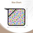 thumbnail image 3 of Disketp Bear And Polka Dot Pot Holders Kitchen Insulation Mats Heat Resistant Pot-Holder Oven Anti-Scald Pads for Cooking Baking, 7.1*7.1inch, 3 of 8