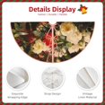 thumbnail image 3 of KLL Christmas Tree Skirt,Party Decorations Farmhouse for Christmas Decorations Holiday Party 48" -Elegant Still Life Roses, 3 of 6