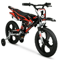 Hyper Bicycles 16'' Kids Mag Wheels Motobike (Black/Red)
