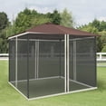 thumbnail image 2 of Homiyad Gazebo 9.84' x 13.1' with Netting Zippered Sidewalls High-Quality Polyester Black | Aosom.com, 2 of 8