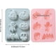 thumbnail image 2 of Juego de 2 moldes de silicona para hornear de Halloween, moldes antiadherentes, azul y rosa JAMW Sencillez, 2 of 5