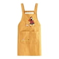 thumbnail image 2 of Todaioua Waterproof Apron for Cooking, Long Oil Resistant Kitchen Bib Apron, Adjustable Waist Apron for Chef Baking Cleaning, Home Restaurant Catering Apron, Washable Work Clothes Adult, 2 of 8
