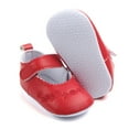 thumbnail image 3 of PMVFHDE Espadrilles Confortables pour Tout-Petits Espadrilles de Mode pour Bébés Filles Stitchwork - Chaussures Espadrilles Bébés Rouges,13, 3 of 6