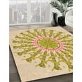 thumbnail image 3 of Ahgly Company Machine Washable Indoor Rectangle Transitional Khaki Gold Area Rugs, 2' x 5', 3 of 7