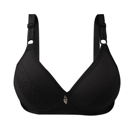 CAICJ98 Lingerie for Women Bottoming Women Chest Wrapped Back Beauty Lace -Light Vest Sexy Underwear 44 Black