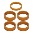 thumbnail image 2 of 6PCS Headset Spacer Bike Handlebar Stem Spacers Aluminum Alloy Headset Stem Spacer Set 1/8-Inch Stem for Road Bikes 2MM 3MM 5MM 10MM Golden, 2 of 10