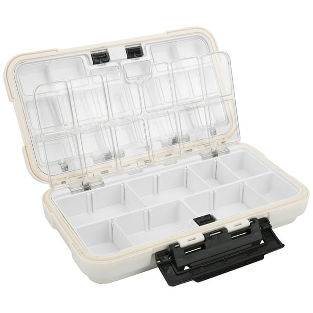 YLSHRF Fishing Gear Accessories Case Fishing Tackle Storage Trays Bait Lure  Hook Storage Box Fishing Tackle Box For River Ponk 