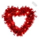 thumbnail image 5 of Corona iluminada con forma de corazón para el Día de San Valentín, adorno decorativo romántico de 11,8x11,8 pulgadas para fiesta de compromiso, , Luz Luz amarilla cálida, 5 of 8