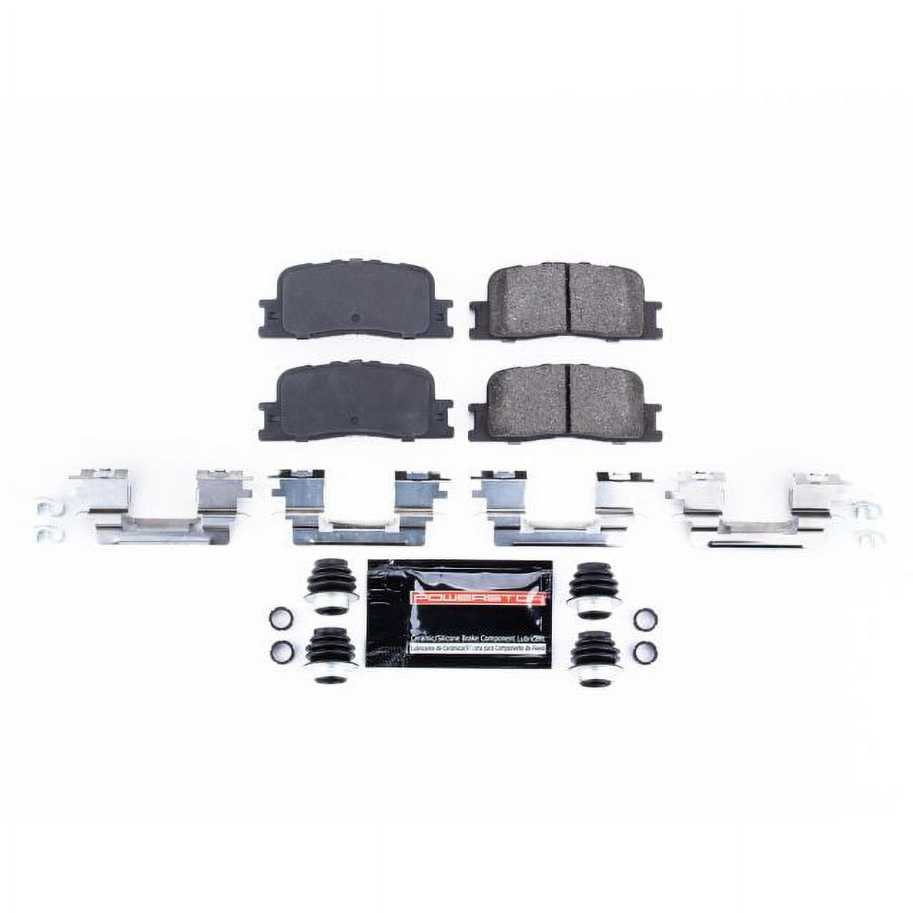 Power Stop Front Z23 Evolution Carbon-Fiber Ceramic Brake Pads Z23-906