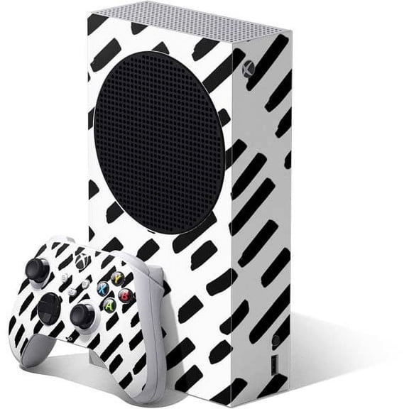 Skinit Polka Dots Black Dash Xbox Series S Bundle Skin