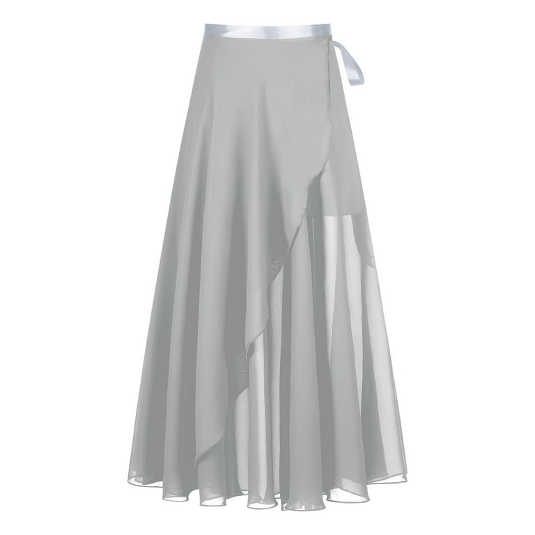 lig.sheer volume skirt M グレー lig.sheer volume skirt M グレー