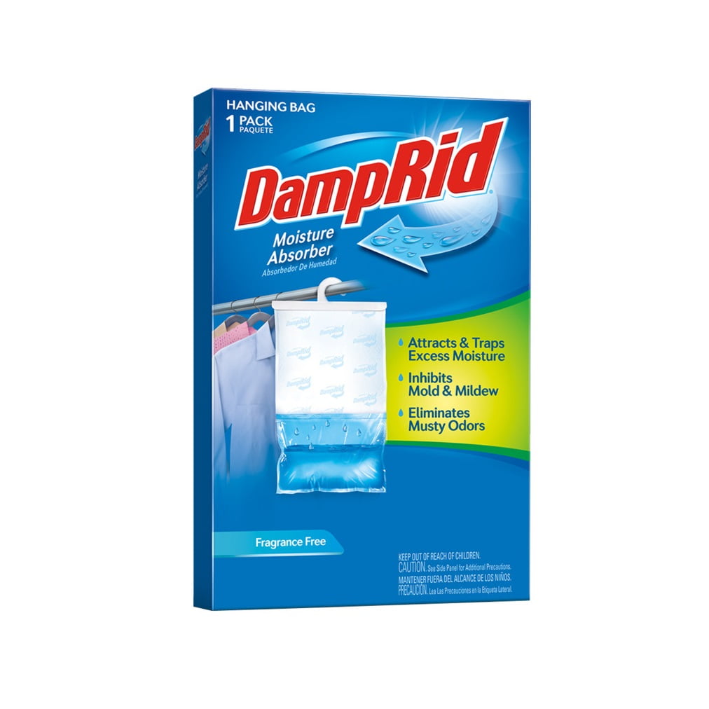 DampRid Hanging Moisture Absorber Mold Inhibitor Fragrance Free, 1