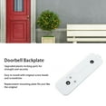 White Video Doorbell Backplate Replacement, Blink Compatible Visual