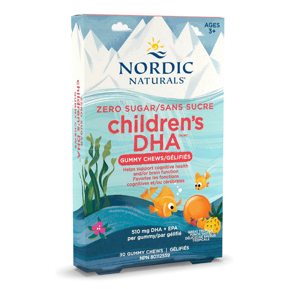 Nordic Naturals Children's DHA Gummy Chews, 30 gummy