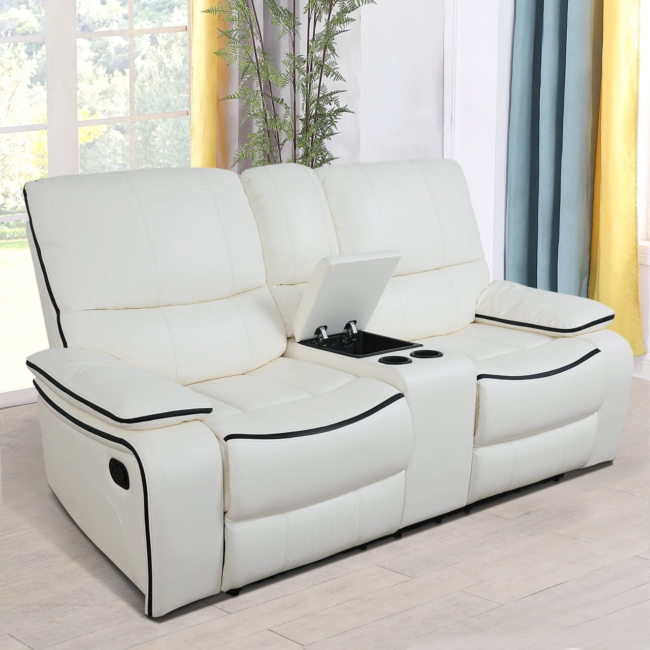 MAYEERTY Modern Adult Simple Reclining Stylish Business Function Sofa for Living Room