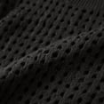 thumbnail image 5 of Dpjklzsn Women's Crochet Open Knit Top, Short Sleeve Round Neck Casual Summer Sweater Shirt, 5 of 6