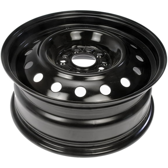 Dorman 939-237 Steel 16" Wheel Rim 16 x 6.5-inch 5-Lug Black, for Specific Nissan Models