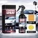 thumbnail image 1 of Spray de cera para pintura de coche | Recubrimiento protector de larga duración | Resistente a arañazos y decoloración | Botella de 100 ml con esponja, cepillo y paño, 1 of 6
