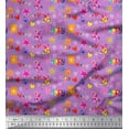 thumbnail image 1 of Soimoi polyester Crepe Fabric Birthday Theme Party Print Fabric by Yard 42 Inch Wide, 1 of 5
