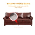 thumbnail image 4 of Comfort and Storage Combined - Sink into a Soft Cushioned Sofa with Removable Storage Boxes, 4 of 4