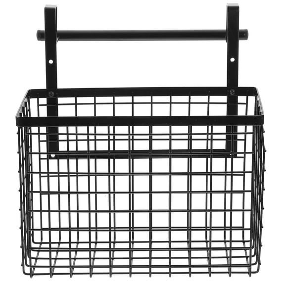 unbranded  Hanging Desk Organizer Round Wire Basket Kitchen Cabinet Storage